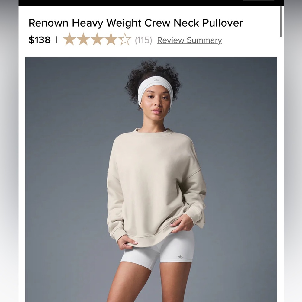 Renown Heavy Weight Crew Neck Pullover
